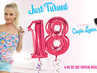 Cayla Lyons in Just Turned 18 - VRBangers