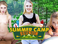 Lily Rader in Summer Camp Reunion - WankzVR