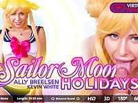 Ally Breelsen  Kevin White in Sailor moon holidays - VirtualRealPorn